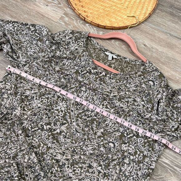 Lucky brand bohemian paisley floral print blouse - Picture 4 of 7